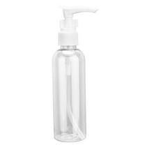 unbranded  6 Pcs Bottle Clear Travel Shampoo Hand Soap Dispenser White