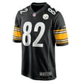 thumbnail image 2 of Men's Nike John Stallworth Black Pittsburgh Steelers Retired Player Jersey, 2 of 4