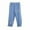 1#Navy, variant on Kiijoy Infant Girls Summer Pants Casual Breathable High Waisted Trousers, Sizes 18-24M
