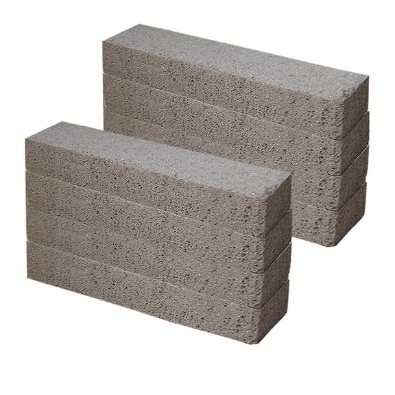 Pumice Stones 8 Pack for Toilet Cleaning Pumice Sticks Remove Toilet Bowl Hard Water Rings, Calcium Buildup and Rust，Cleaning Stone Pumice Stone for Toilet Bowl, Pool, Bath, Kitchen, Barbecue