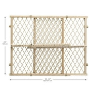 Evenflo Position & Lock Value Adjustable Wood Baby Gate, Fits Openings 26 - 42 in. Wide