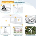 thumbnail image 6 of HOTEEL Party Tent 10x20 Canopy Tents for Parties with 6 Removable Sidewalls, Waterproof Outdoor Tent for Weddings and Events, 6 of 10