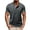 Gray, variant on LPZOOGU Mens Henley Shirts Short Sleeve Button T-Shirts Summer Athletic Lightweight Tee Shirts with Pocket