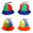 thumbnail image 3 of ROZYARD Lightweight Parents Kids Bucket Hat with Rainbow Windmill Fisherman Hat for Kids, 3 of 16