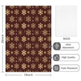 thumbnail image 2 of 6 Pcs Funny Kitchen Towels,Brown Christmas Snowflake Pattern Microfiber Dish Towels,Kitchen Tea Towels,Kitchen Towel Set (18" X 26"), 2 of 7