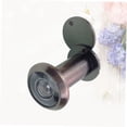 thumbnail image 3 of BESTYASH 1Set Office Use Door Viewer Peephole Brass Finish Large Viewing Angle Pinhole 4*1.8*2.2in, 3 of 8