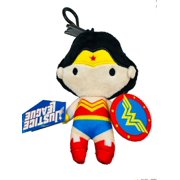 4 Plush Bag Clip Keychain Justice League DC Comic
