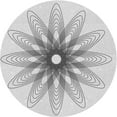 thumbnail image 1 of Ahgly Company Machine Washable Indoor Round Transitional Platinum Gray Area Rugs, 8' Round, 1 of 7