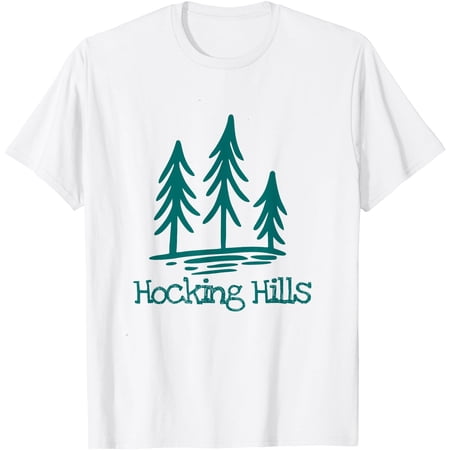 Hocking Hills State Park Rustic Forest Trees Woods Camping T-Shirt