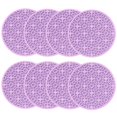 thumbnail image 1 of 8Pcs 10cm Silicone Coasters Drinks Cup Mat Pad Non-Slip for Coffee Kitchen Table, 1 of 4