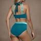 thumbnail image 4 of Trajes de baño para mujer, Trajes de baño para mujer Traje de baño ajustado estampado para mujer que cubre el vientre y las piernas Conjunto de traje de baño conservador Traje de baño para mujer, 4 of 4