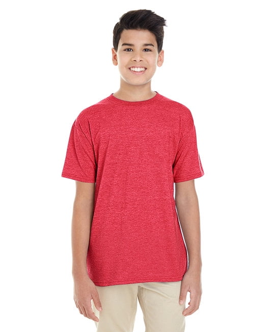 heather red shirt
