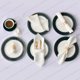 thumbnail image 1 of 6pcs 12"x12" Resuable Napkins Satin Polyester Napkin Handkerchief Cloth Diner Banquet Wedding Party Home Christmas Decorations, 1 of 4