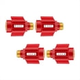 thumbnail image 2 of 8 Piezas [Dientes de Aluminio de Color Cobre] Calentador de Agua Eléctrico de Pared Anti-Eléctrico Accesorios para Calentadores de Agua Domésticos Rojo, 2 of 4