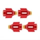 thumbnail image 2 of 8 Piezas [Dientes de Aluminio de Color Cobre] Calentador de Agua Eléctrico de Pared Anti-Eléctrico Accesorios para Calentadores de Agua Domésticos Rojo, 2 of 4