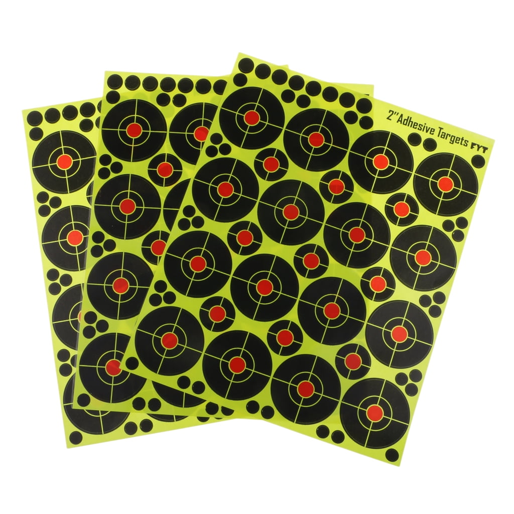 320pcs Reactive Splatter Range Paper Target for Training