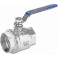 thumbnail image 1 of Ball Valves 2" Dn50 Wog Female Thread Two Way Ball Valve 304 Stainless Steel Ball Valve With Handle, 1 of 4
