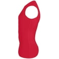thumbnail image 4 of Augusta Sportswear L Boys Hyperform Compression Sleeveless Tee Red 2603, 4 of 5