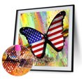 thumbnail image 2 of Cuadros Decorativos Mariposa bricolaje taladro redondo completo diamante pintura mosaico rhinestone arte Sywqhk Nuevos Originales, 2 of 9