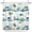 Blue 2, variant on MIZHONA Ocean Coastal Theme Shower Curtain Nautical Beach Coral Fabric Bathroom Curtain 72x72 in
