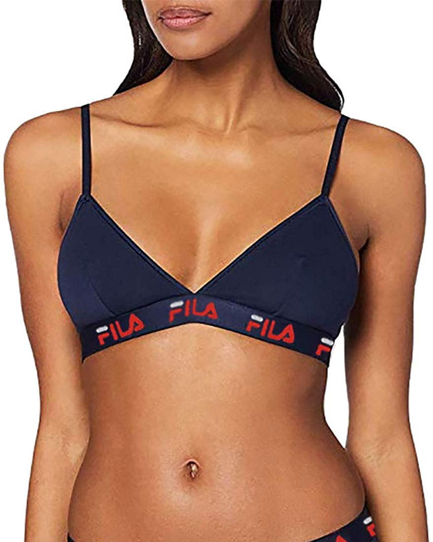 FilaFila Women's Logo Cotton Triangle Bralette Marca 