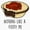 1pcs, variant on Traditional Australian Stadium Meat Football Footy Pie Savory Sauce Decal For Car Bumper Sticker