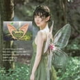 thumbnail image 3 of 2 Pairs of Big and Small Role Playing Fairy Ears, Halloween Anime Party Dress Up Vampire Dress Up Latex Elf Ears Party Supplies, 3 of 6