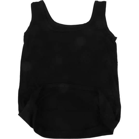 Moluckfu Women Round Neck Vest 1Pack Breathable Sleeveless Simple for Daily Use