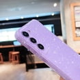 thumbnail image 5 of Compatible with for Samsung Galaxy S23 Plus Case,Cute Neon Bright Color,Glitter Bling Thin Slim Shockproof Silicone Sparkly Case, Soft TPU Phone Case for Women Girl-Purple, 5 of 12