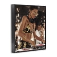 thumbnail image 2 of Stupell Industries Art Deco Party All Night Gilded DJ Black Framed Giclee Art, 16 x 20, by Franklyn Gregory, 2 of 8