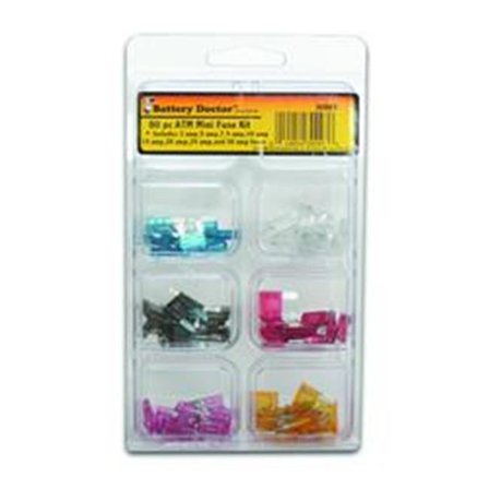 Wirthco 30993 Atm Mini-Fuse Kit-80 Piece