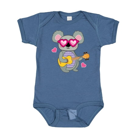 

Inktastic Koala Cute Girls Guitar Outfit Gift Baby Girl Bodysuit