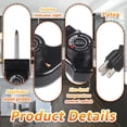 thumbnail image 3 of Electric Cooker Power Cord Temperature Control Coupler for Electric Hot Pot Frying Pan 1800W, 3 of 6