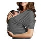 thumbnail image 1 of Fular Rebozo Para Bebé Elástico, Elegante Wrap Portabebés gris oscuro Masho MASHO, 1 of 3
