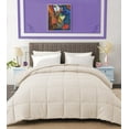 thumbnail image 1 of BedDecor 300 GSM 1 Pcs Solid (Ivory,Oversize King) 100% Egyptian Cotton Base Comforter, 1 of 4