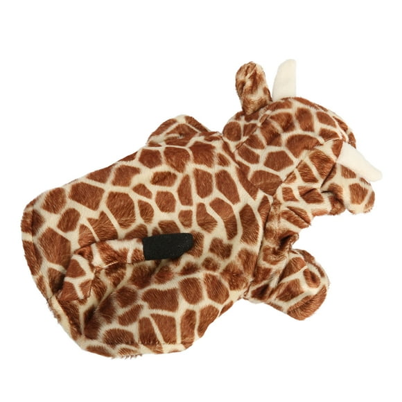Abrigos De Invierno Para Perros, Chaqueta De Invierno Con Capucha Para Perros, Linda Jirafa, Suave, Cálida, Engrosada Para Mascotas Para Gatos