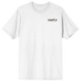 thumbnail image 1 of Gunhild With Fire Hands Adult White Short Sleeve Tee-XXL, 1 of 5