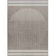 thumbnail image 6 of Hauteloom Aviya Hallway, Kitchen Patio Outdoor Runner Rug - Bohemian, Transitional - Off White, Brown - 2'7" x 7'3", 6 of 8