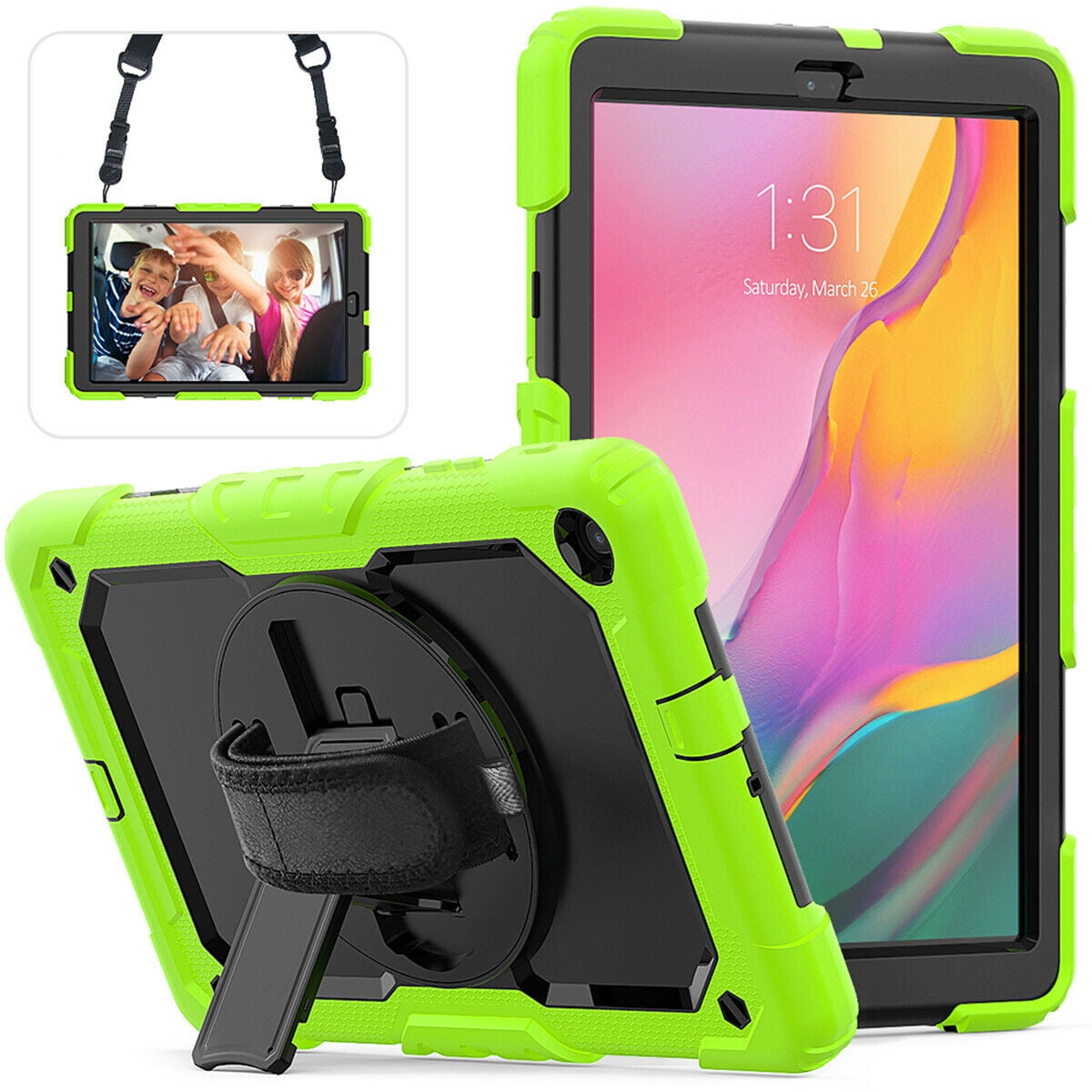 Case for iPad 10.2 Inch 2019 - Dual Layer Protective Hybrid Cover Case
