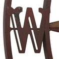 thumbnail image 4 of DecMode 30" Red Metal Rustic Wall Art, 4 of 11