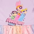 thumbnail image 4 of Powerpuff Girls Dress with Tulle Skirt- Powerpuff Tutu Dress - Sizes XS-XL 4-16 Lilac, 4 of 5