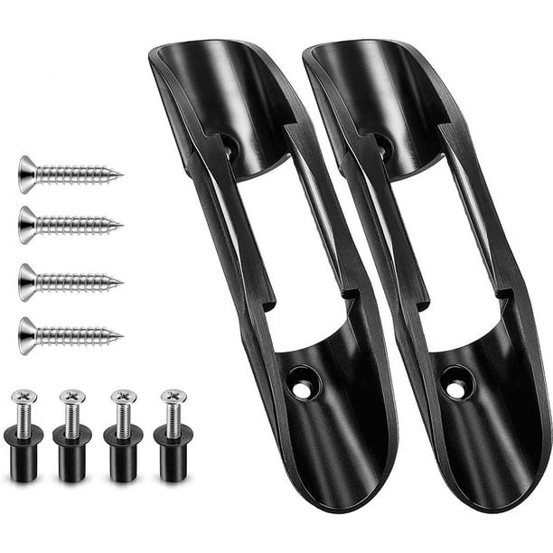 Wweixi 2 Pieces Kayak Paddle Clip Holder Professional Boat Accessory