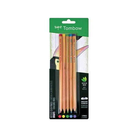 Tombow Color Pencil Set Recycled Brights 5pc