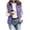 Purple, variant on Otntypg Women's Quilted Puffer Vest Lightweight Sleeveless Puffy Jacket Casual 2026 Winter Thick Warm Padded Gilet Outerwear Full Zip up Stand Collar Windproof Outdoor Coat with Pockets