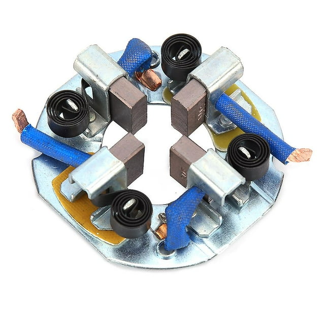Vehicle starter carbon brush holder assembly suitable for four-cylinder agricultural vehicles