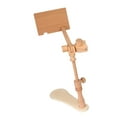 thumbnail image 2 of Universal Embroidery Lap Stand High Adjustable Wooden Stand Embroidery Hoop Lap Stand Solid Beech Wood Stitch Rack Holder, 2 of 8