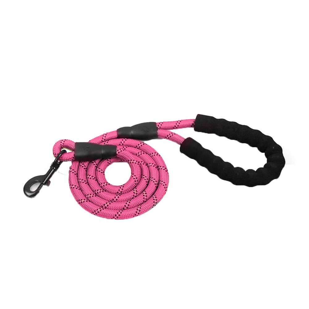 Strong Dog Leash With Comfortable Padded Handle And Highly Reflective