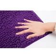 thumbnail image 4 of AUQ Shower Mat,3D Tufted Design Bath Rug,Non-Slip Backing Bath Mats,Brown, 4 of 5