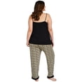 thumbnail image 3 of Pijama 2 piezas Tallas Extras, 15099 (Negro Mosaico) negro 42 Jocelyn Smith PIJ-JS-15099-NEGRO, 3 of 6