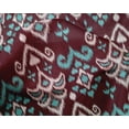 thumbnail image 4 of oneOone Silk Tabby Fabric Damask Ikat Print Sewing Fabric BTY 42 Inch Wide, 4 of 4